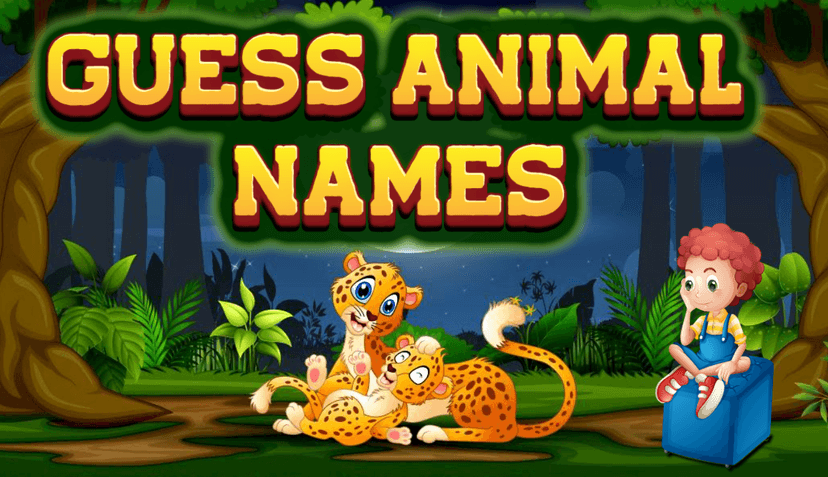 GuessGame-Guess Animal Names